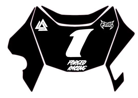 PRE DESIGNED Surron Ultra Bee Front Plate Decal