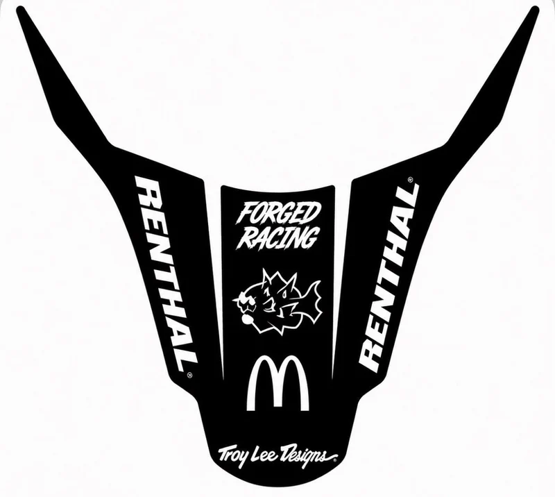 PRE DESIGNED LBX REAR FENDER DECAL