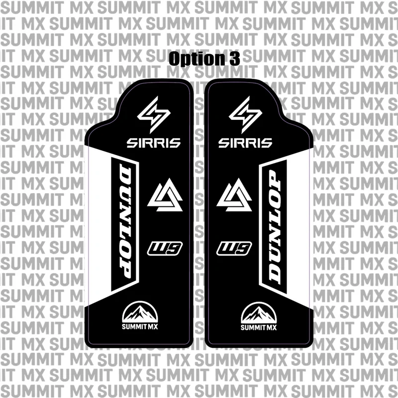 Sirris Fork Guard Decal