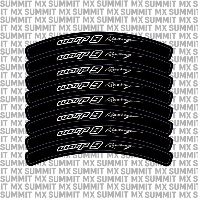 Warp 9 Rim Decals