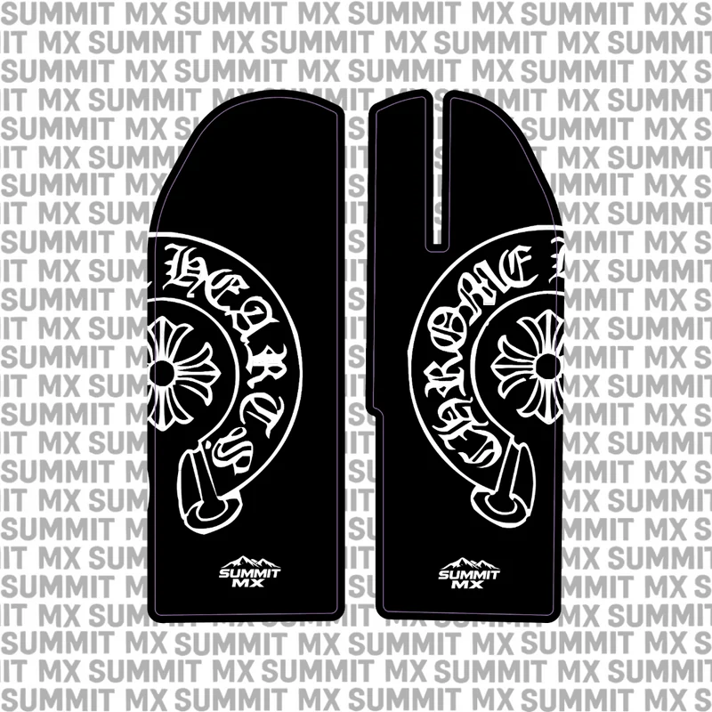 Chrome Hearts Fork Guard Decals