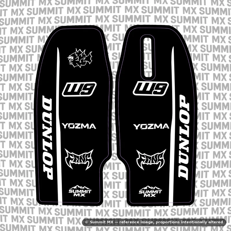 Yozma IN10 Fork Guard Decals