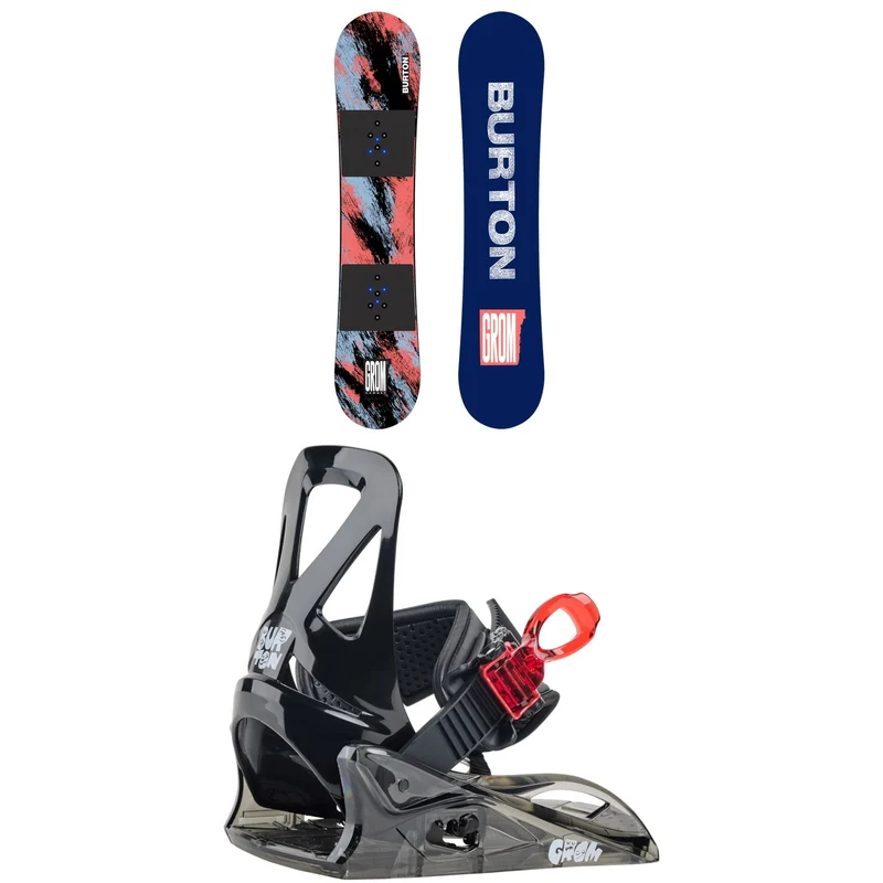 Burton Grom Camber Snowboard + Grom Snowboard Binding - Kids' 2027