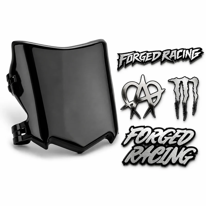 Gloss Black Motocutz Style Plate