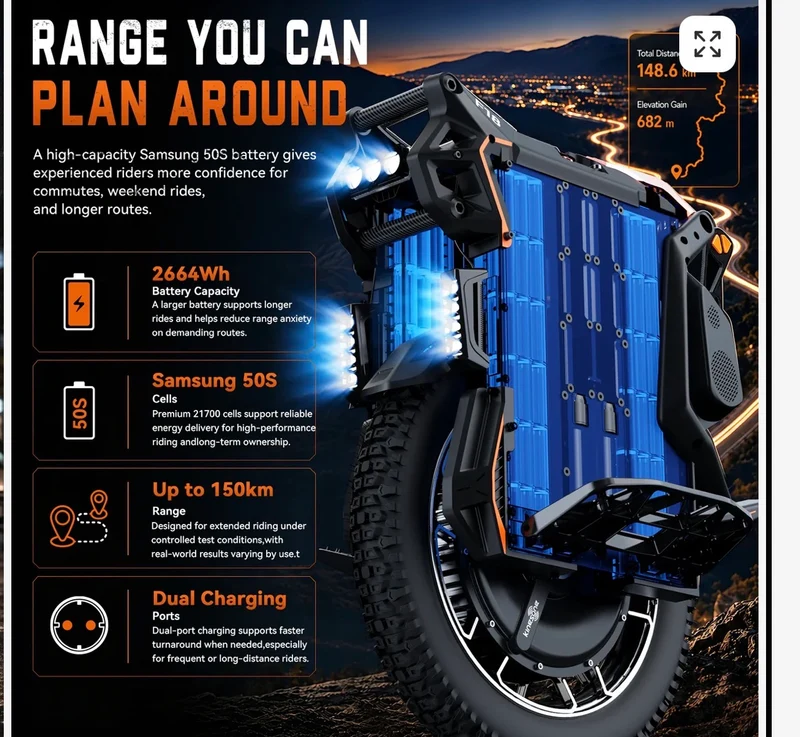 KingSong F18 Electric Unicycle