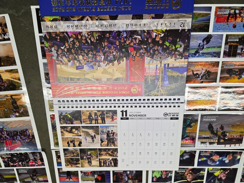 Begode Global Race Calendar and Sticker Photos