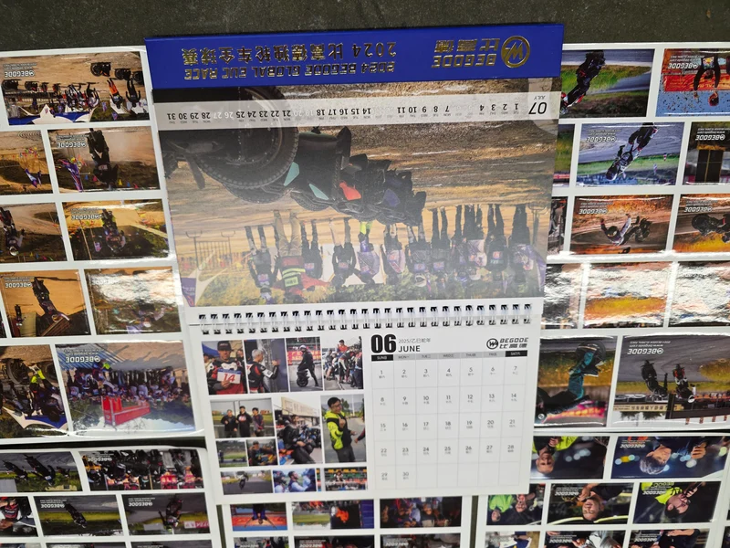 Begode Global Race Calendar and Sticker Photos