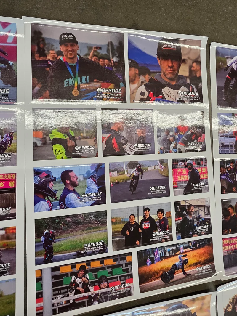Begode Global Race Calendar and Sticker Photos