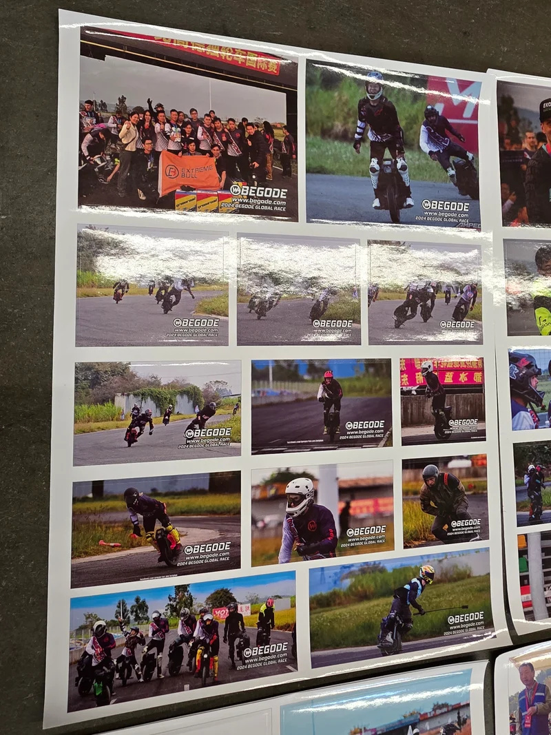 Begode Global Race Calendar and Sticker Photos