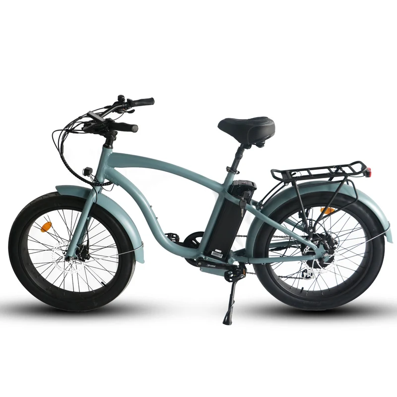 Coastal Cruisers Step Over 24x3 - 52v Beach Cruiser Electric Bike