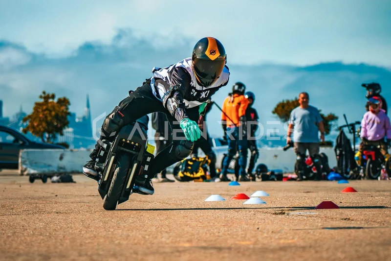 Alien Rides Kevlar Leather Gloves with Crash Protection