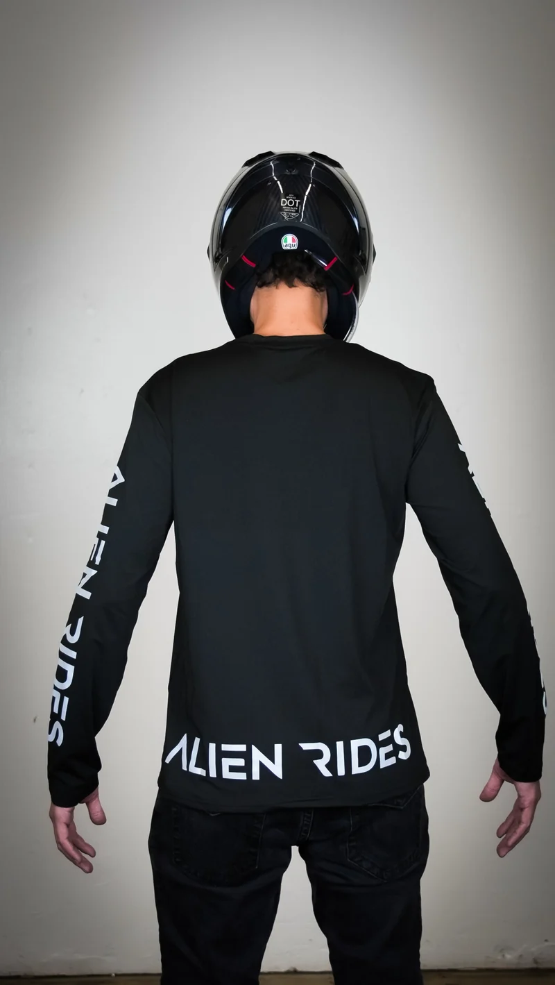 Alien Rides Reflective Long Sleeve Shirt