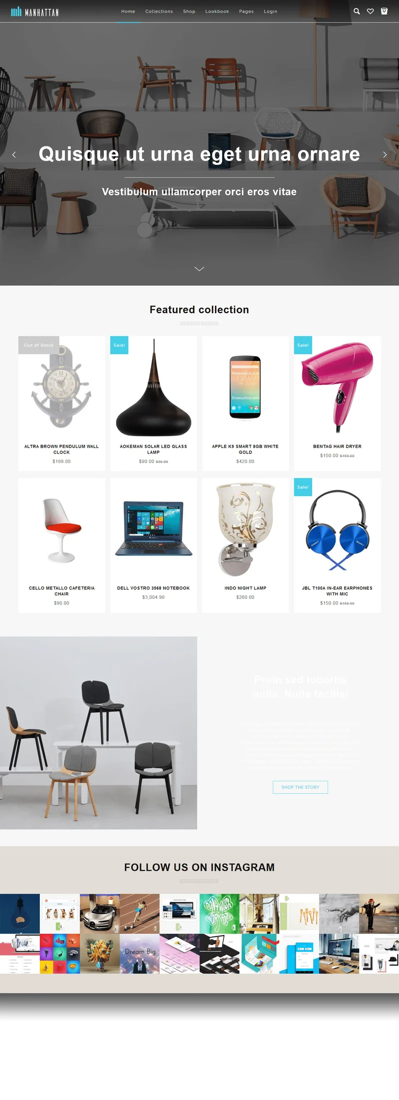 Women's Fashion Store Manhattan Shopify Theme