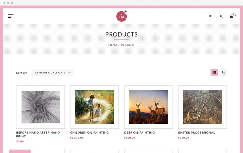 Grocery Store Rio Shopify Theme