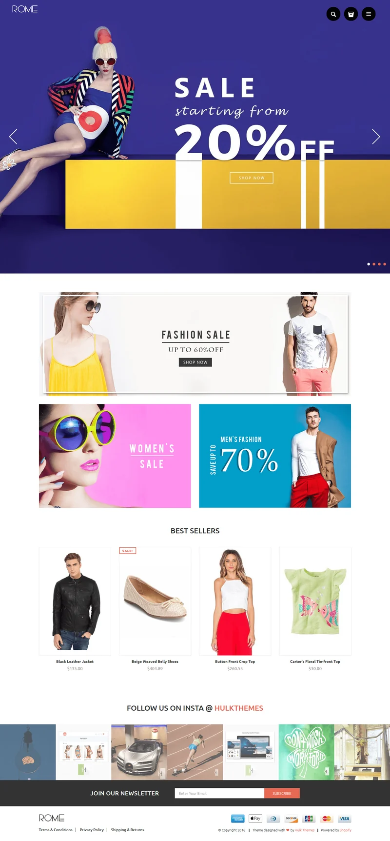Accessories Store Rome Shopify Theme