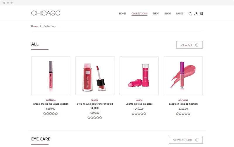 Accessories Store Chicago Shopify Theme