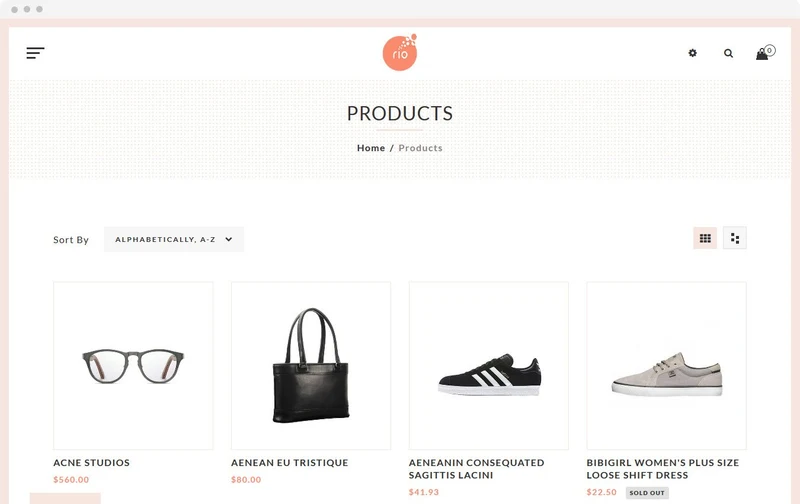 Men's Clothing Store Rio Shopify Theme