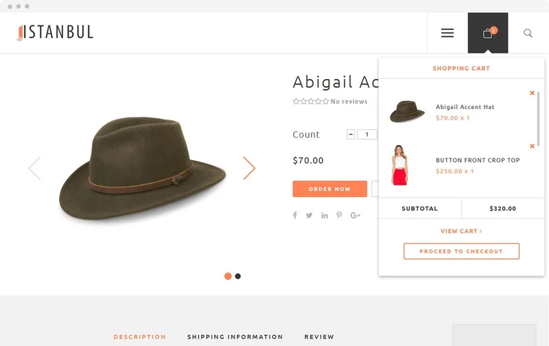 Clothing Store Istanbul Shopify Theme