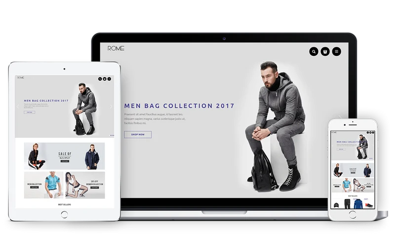 Men's Clothing Shopify Theme - Rome