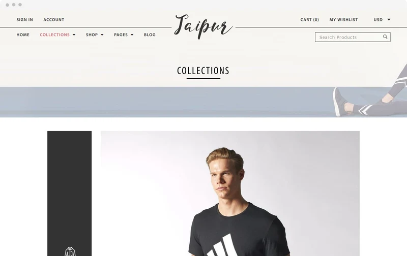 Men's Clothing Shopify Theme - Jaipur
