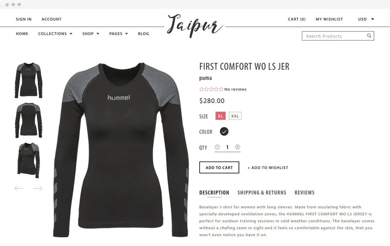 Men's Clothing Shopify Theme - Jaipur