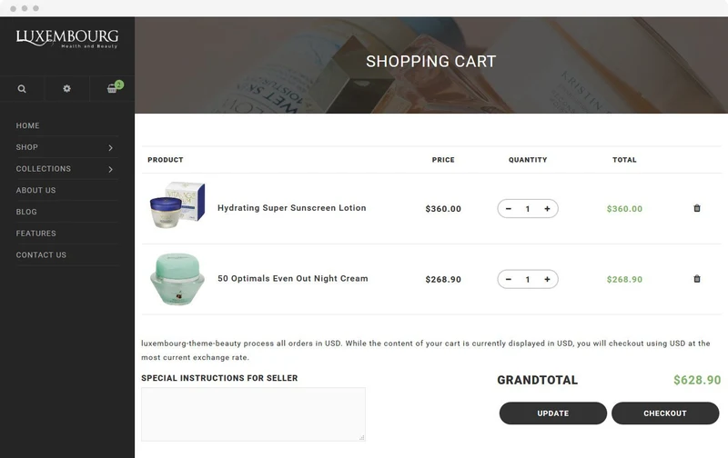 Men's Clothing Shopify Theme - Luxembourg