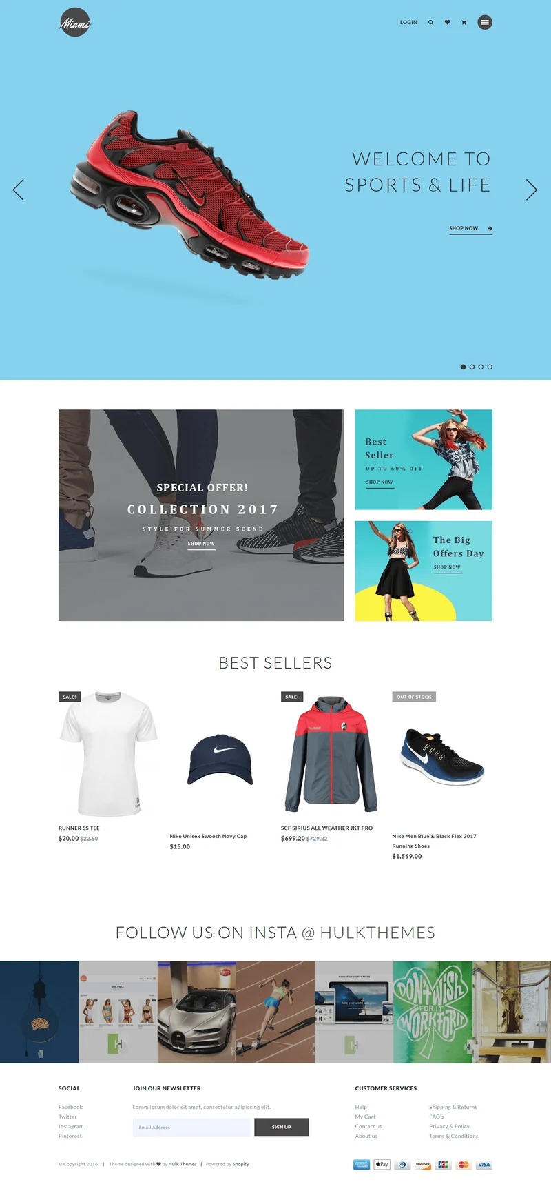 Clothing Shopify Theme - Miami