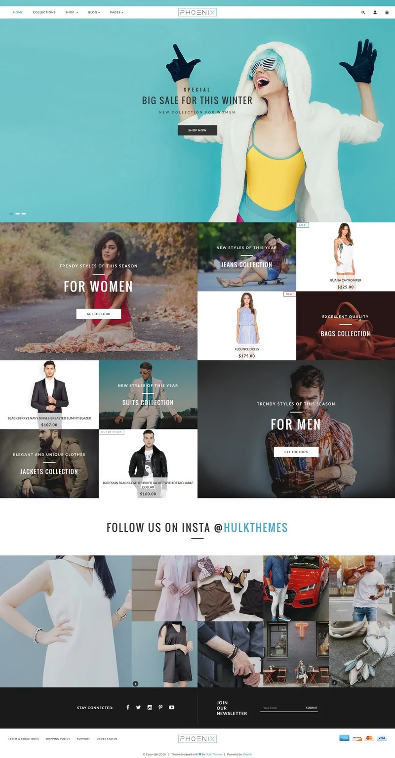 Women's Clothing Shopify Theme - Phoenix