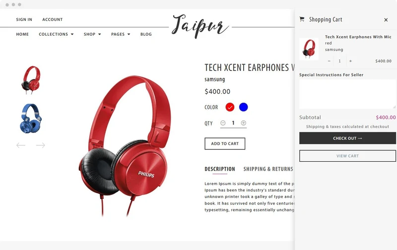 Appliances Shopify Theme - Jaipur