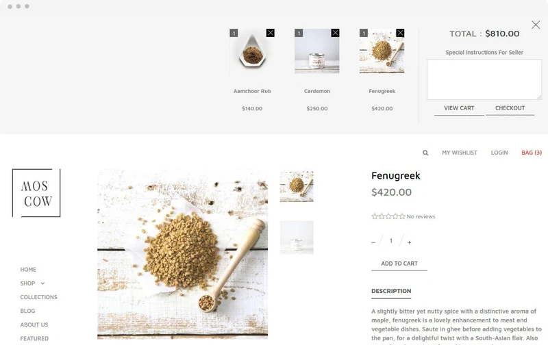 Electronic Shopify Theme - Moscow
