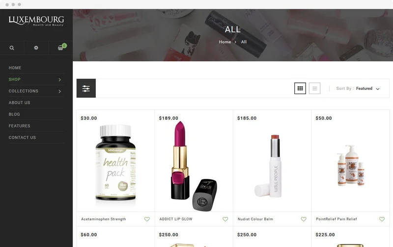 Electronic Shopify Theme - Luxembourg