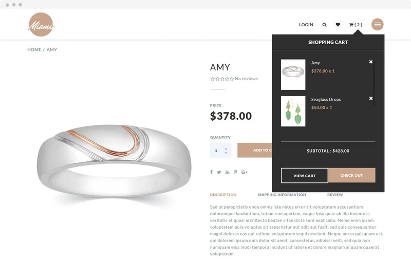 Electronic Shopify Theme - Miami