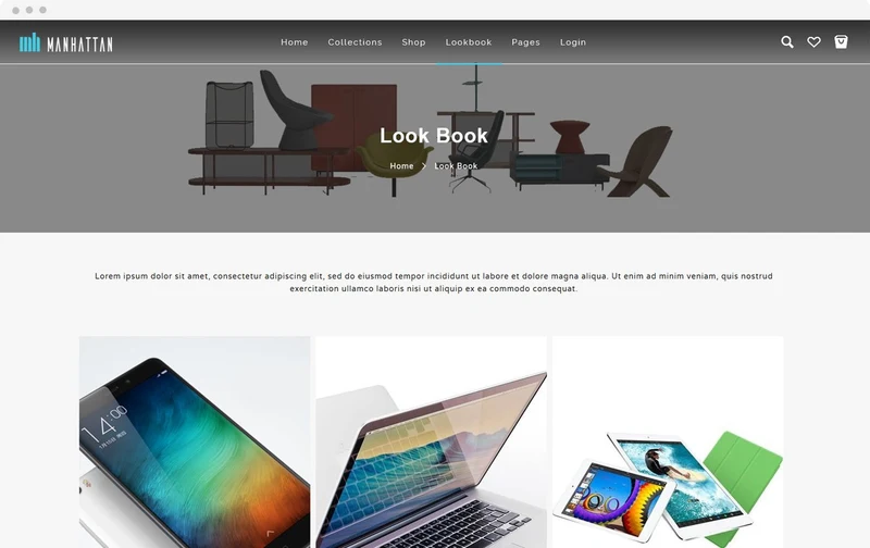 Sports Shopify Theme - Manhattan