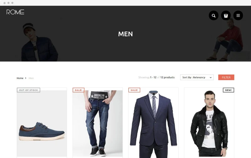 Rome Shopify Theme - HulkApps