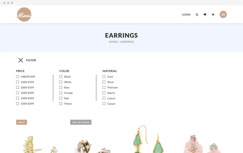 Miami Shopify Theme