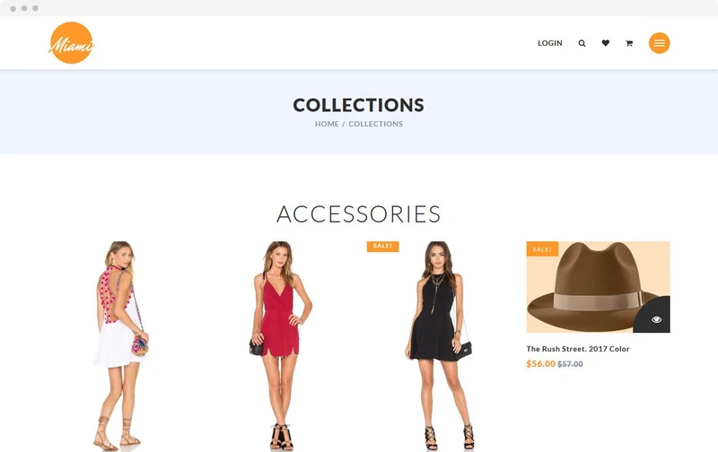 Sports Shopify Theme - Miami