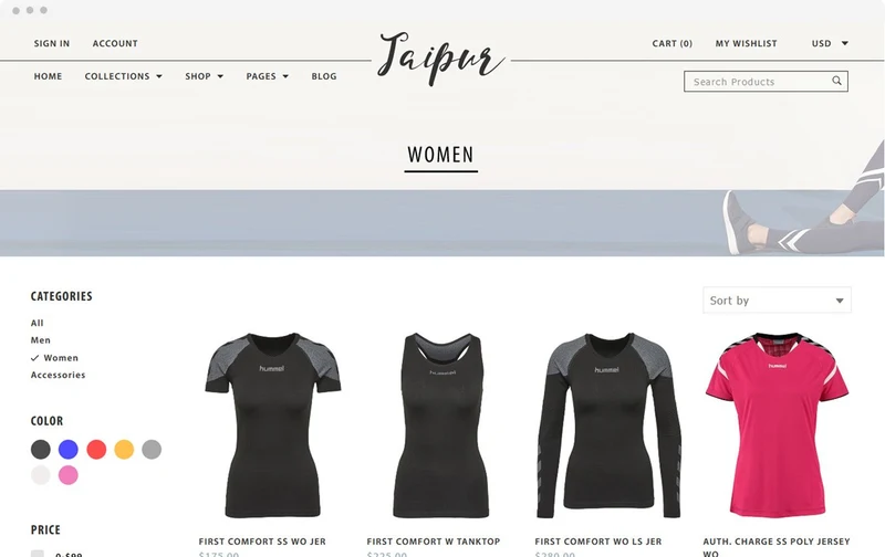 Sport Shoes Shopify Theme - Jaipur