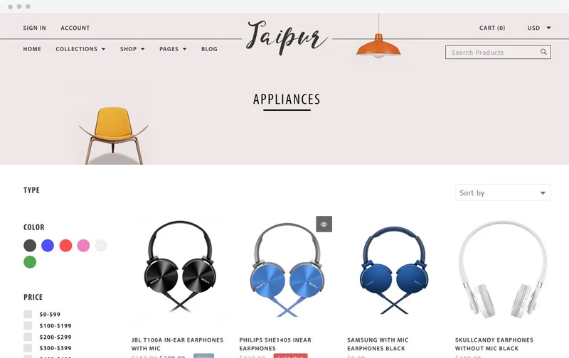 Sportswear Shopify Theme - Jaipur