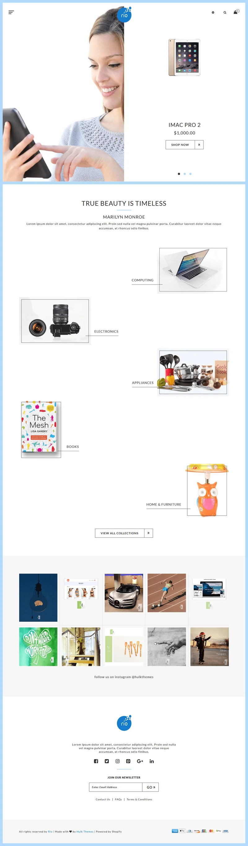 Art Supplies Store Rio Shopify Theme