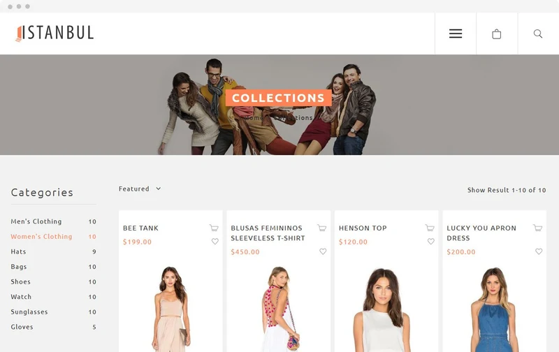 Drink Store Istanbul Shopify Theme