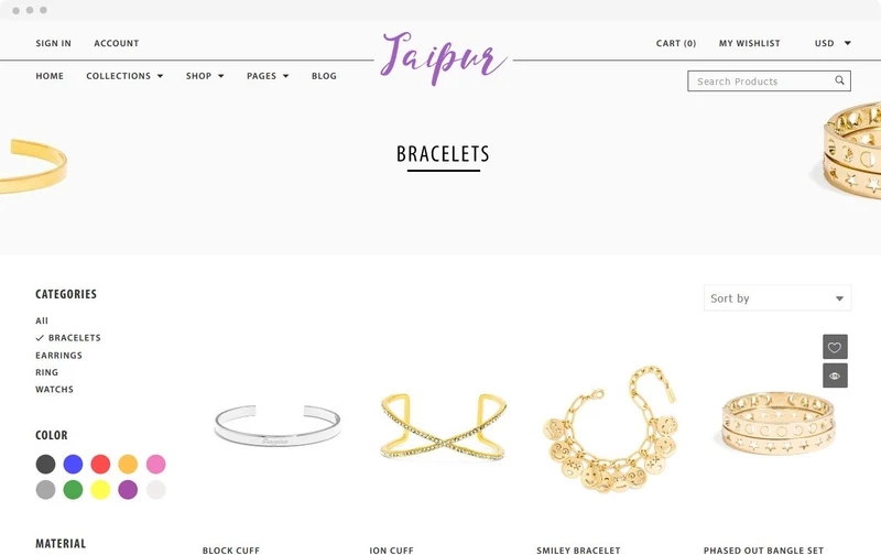 Jewelry Shopify Theme - Jaipur - HulkApps