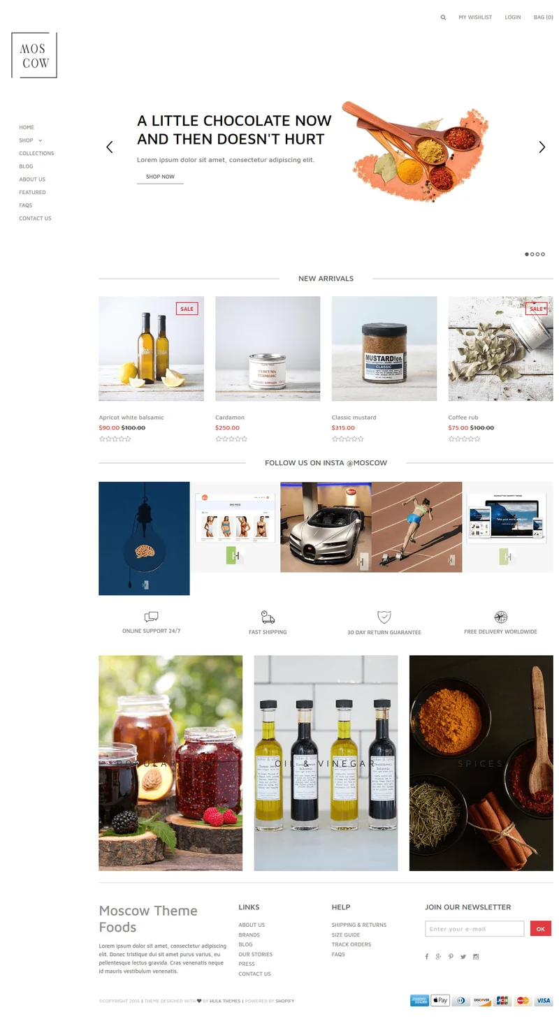 Jewelry Store Moscow Shopify Theme