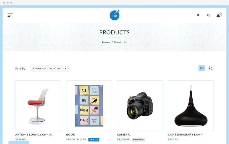 Watches Store Rio Shopify Theme