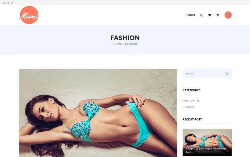 Health Shopify Theme - Miami