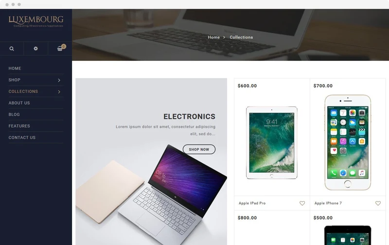 Beauty Shopify Theme - Luxembourg