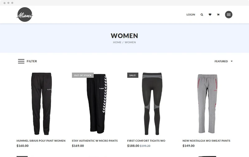 Beauty Shopify Theme - Miami