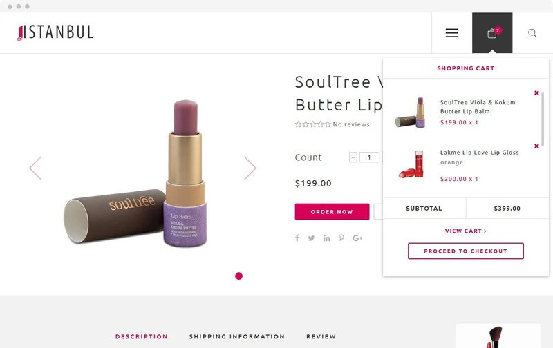 Beauty Store Istanbul Shopify Theme