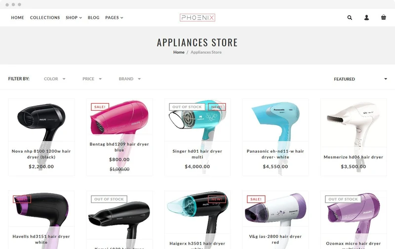 Electronic Shopify Theme - Phoenix